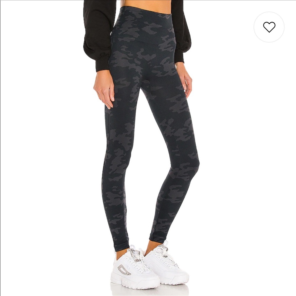 SPANX Black Camo Leggings